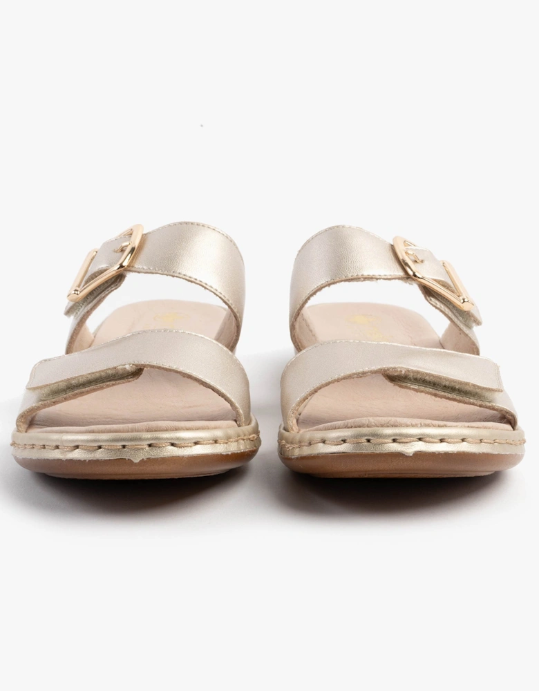 65957-90 Womens Sandals Gold