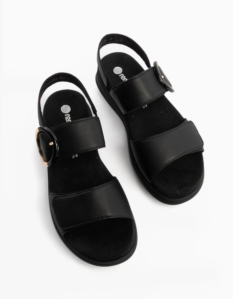 D2K50-00 Womens Sandals Black
