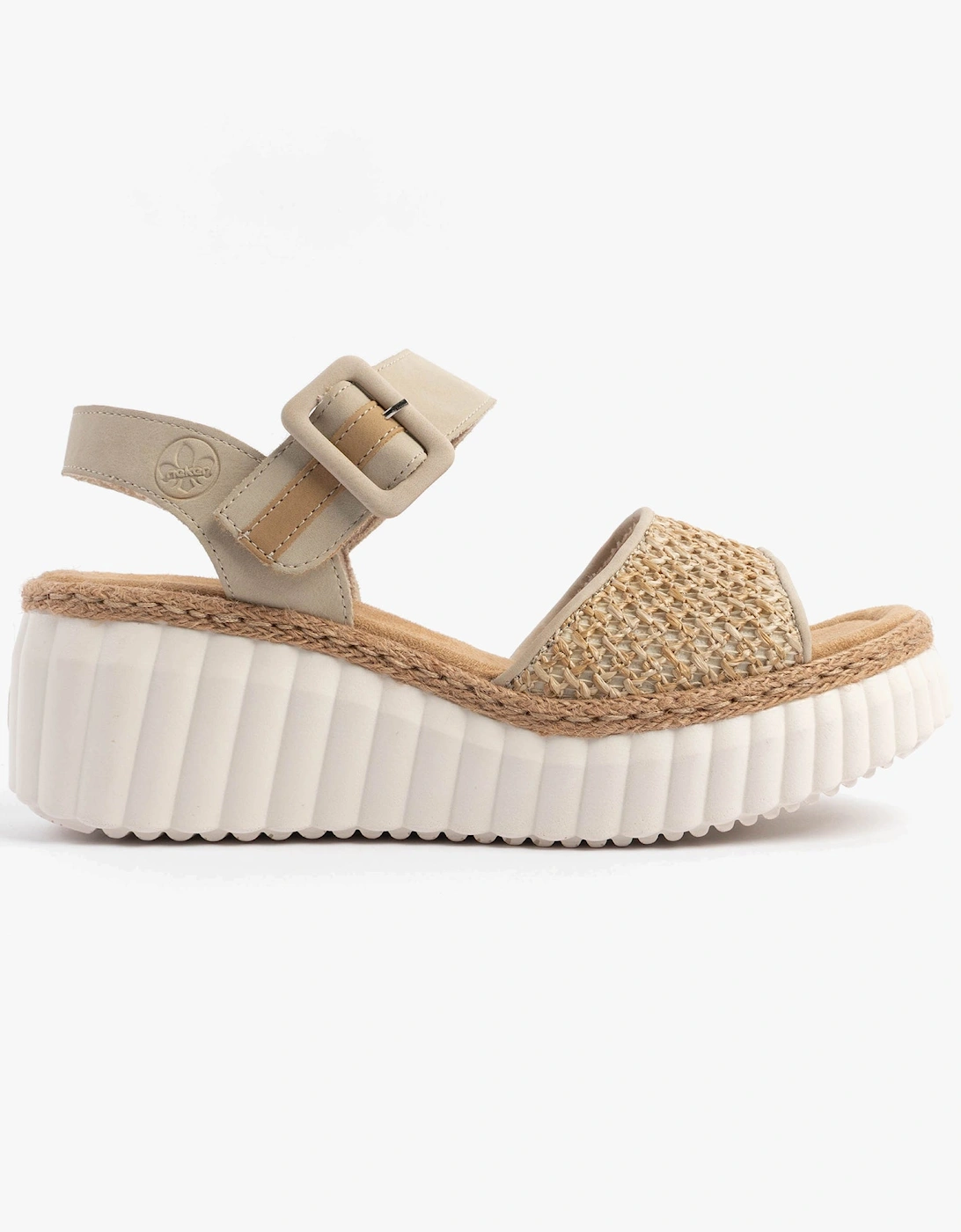 69176-62 Womens Sandals Beige, 7 of 6