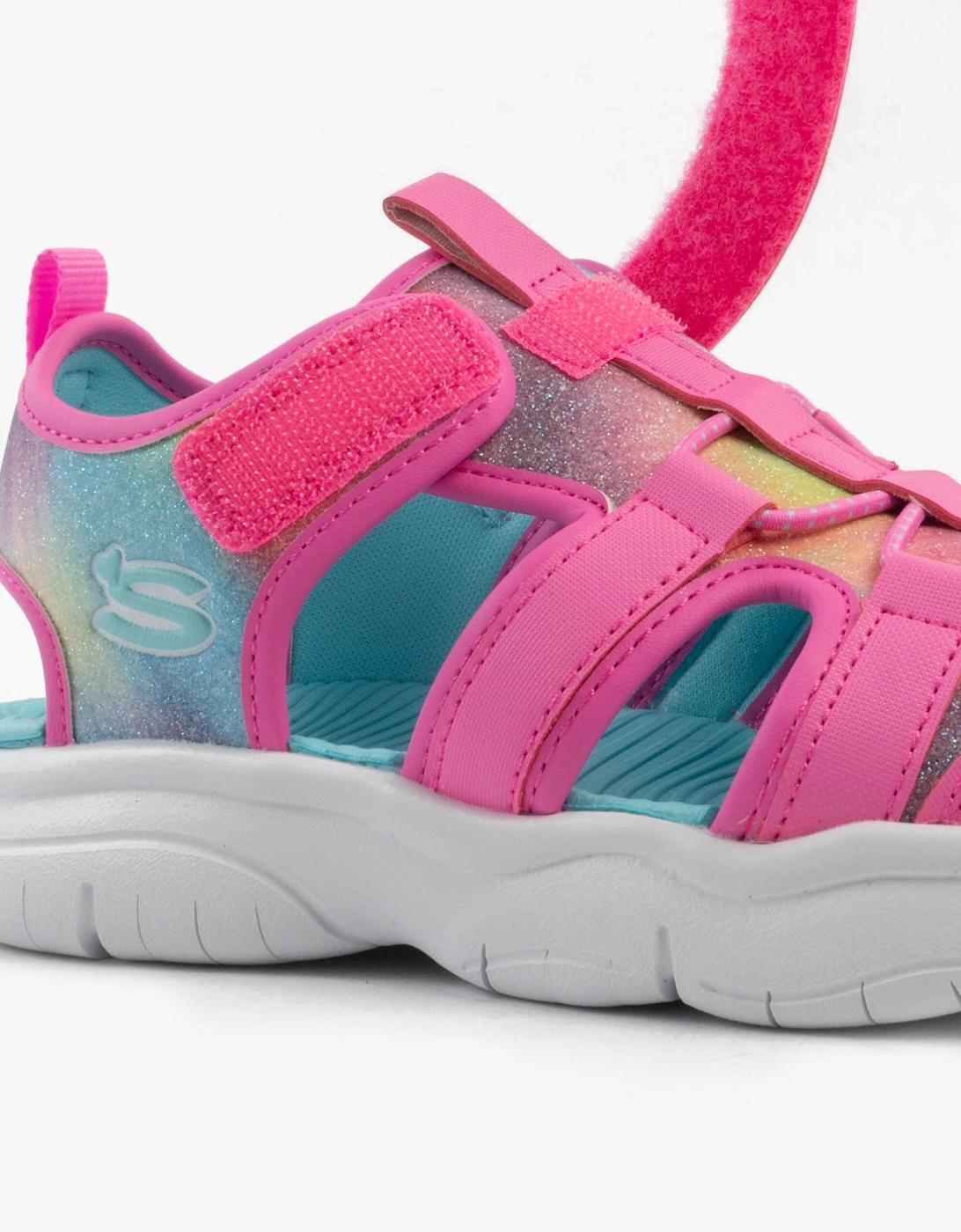 FLEX SPLASH - DAYLIGHT SHIMMER Girls Sandals Hot Pink /Multi