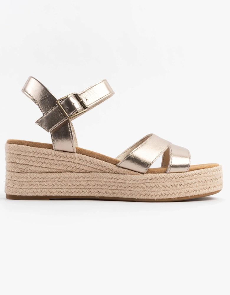 AUDREY Womens Sandals Gold