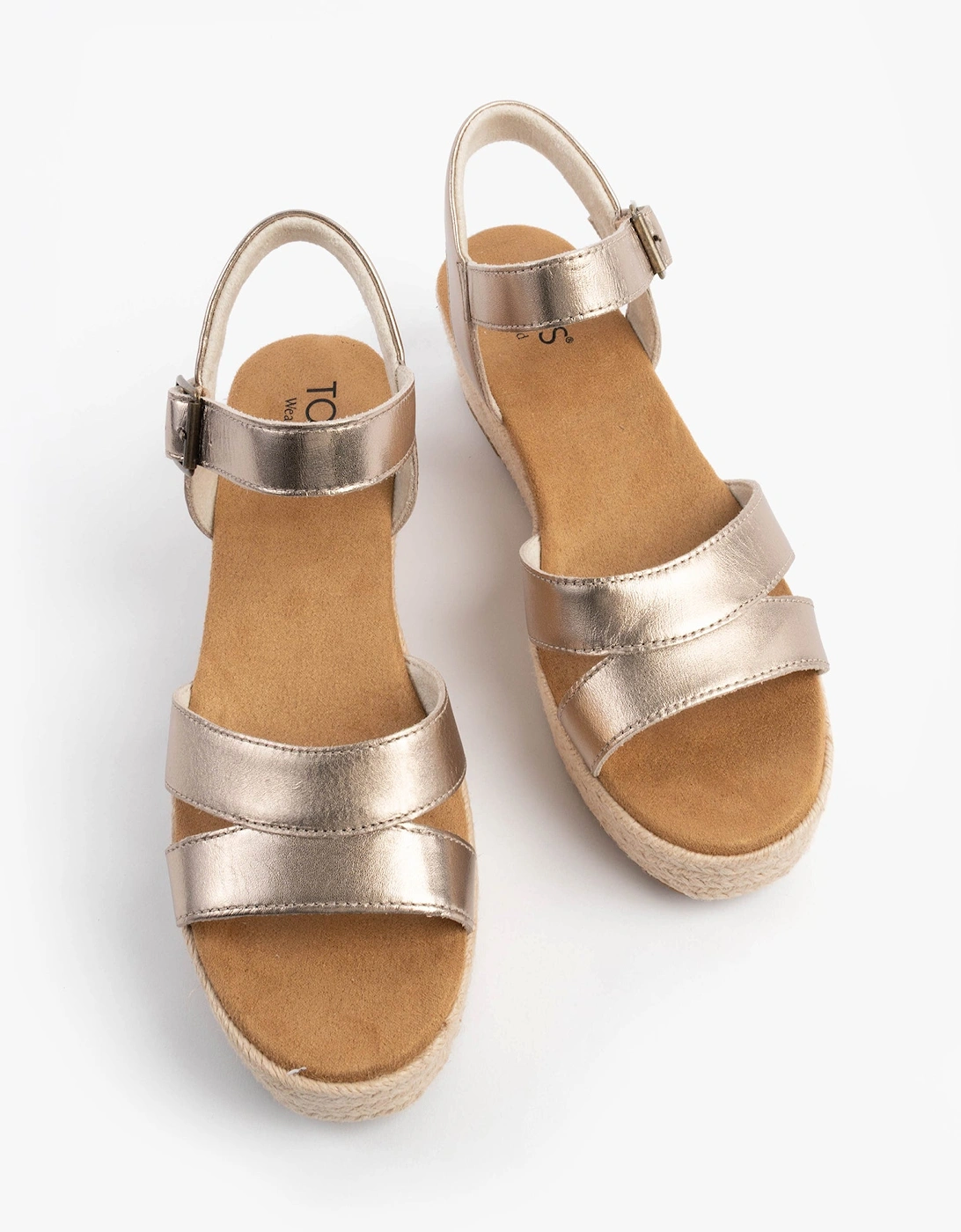 AUDREY Womens Sandals Gold