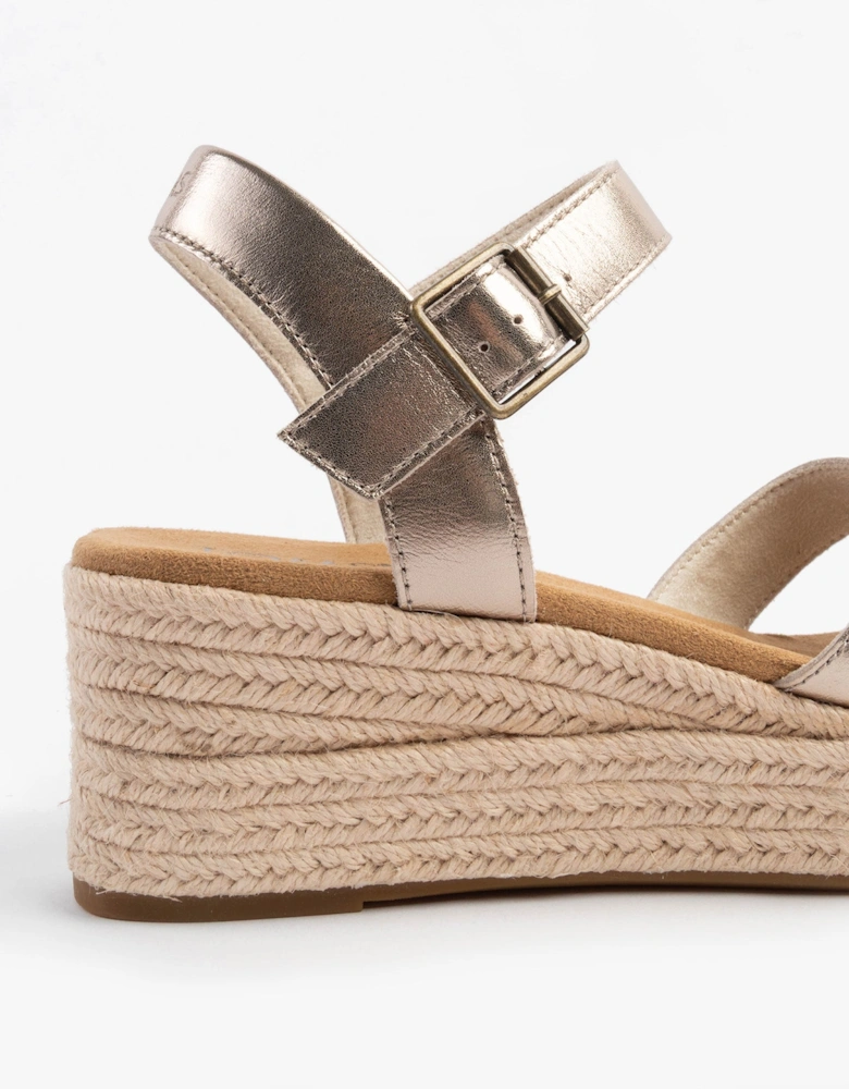 AUDREY Womens Sandals Gold
