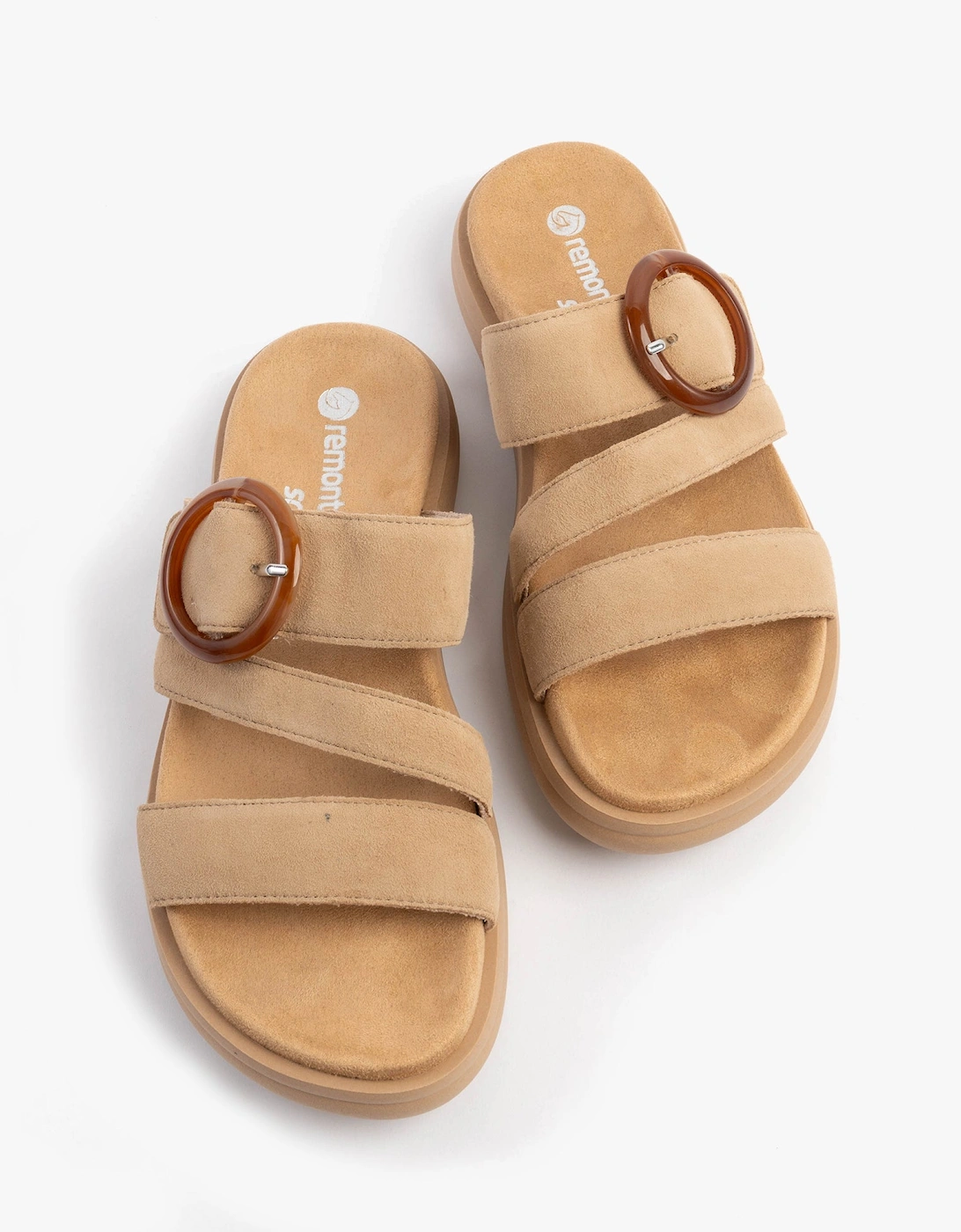 D2N53-62 Womens Sandals Beige