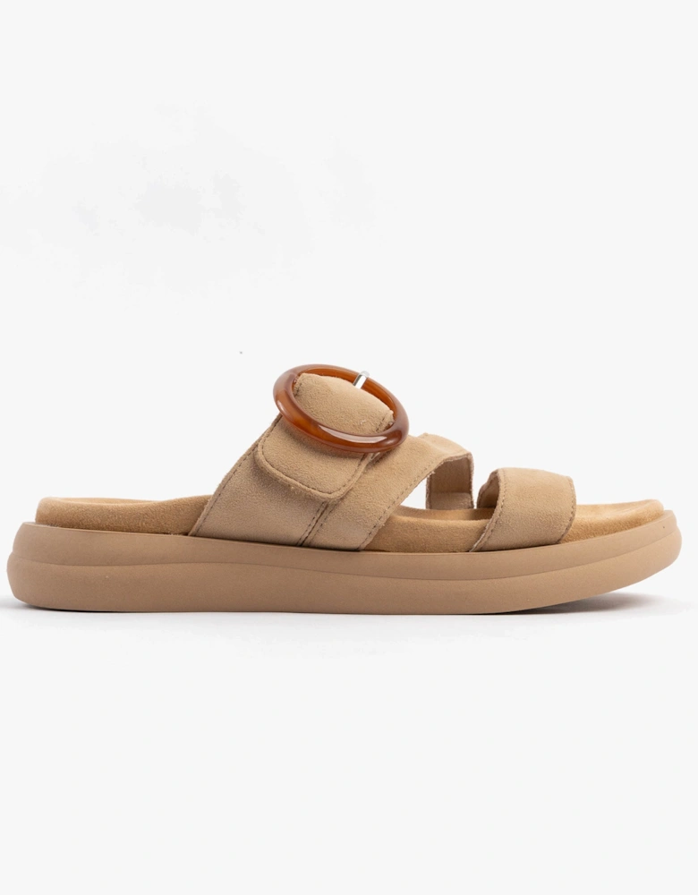 D2N53-62 Womens Sandals Beige
