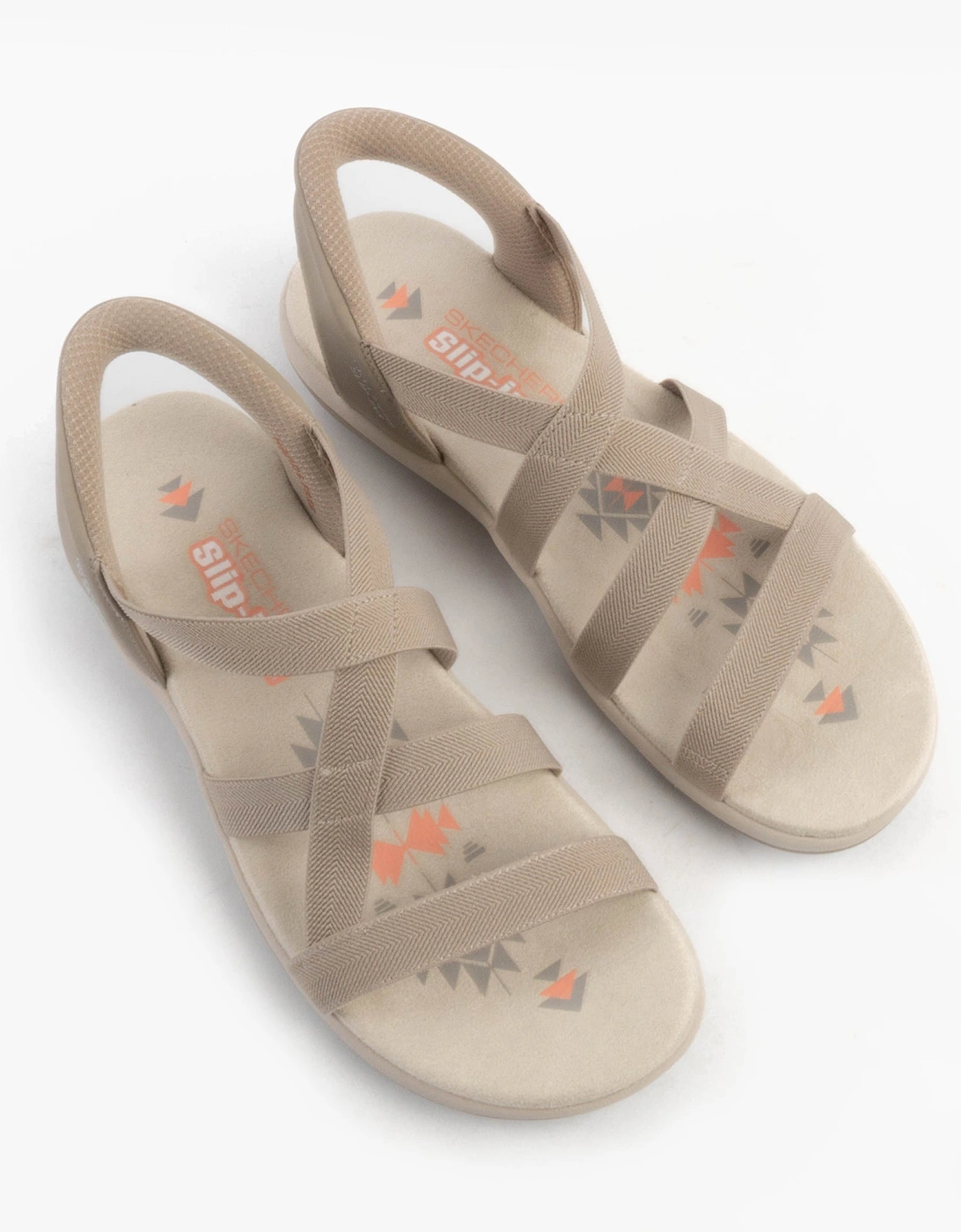 REGGAE SLIM - STRETCH FLEX Womens Sandals Taupe