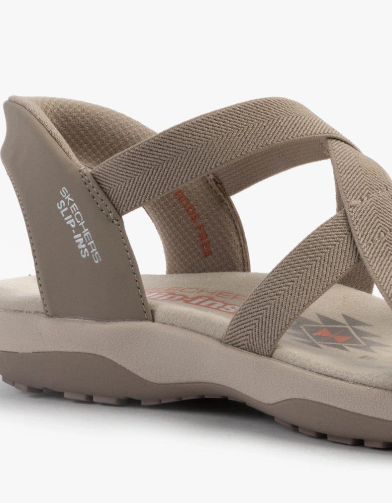 REGGAE SLIM - STRETCH FLEX Womens Sandals Taupe