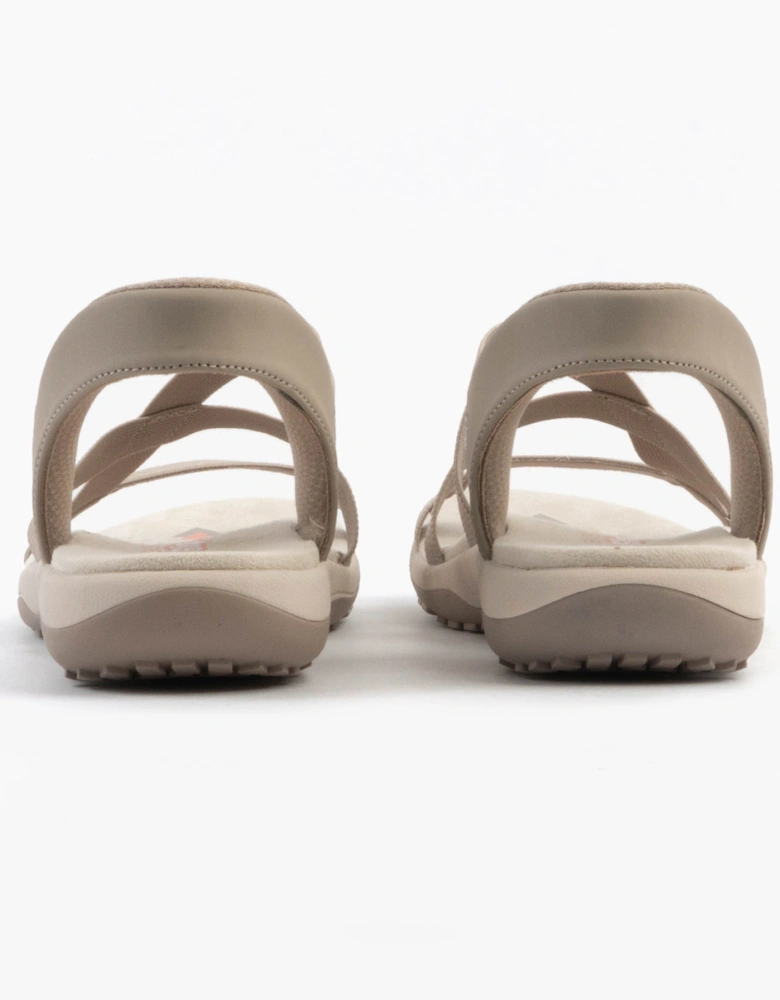 REGGAE SLIM - STRETCH FLEX Womens Sandals Taupe