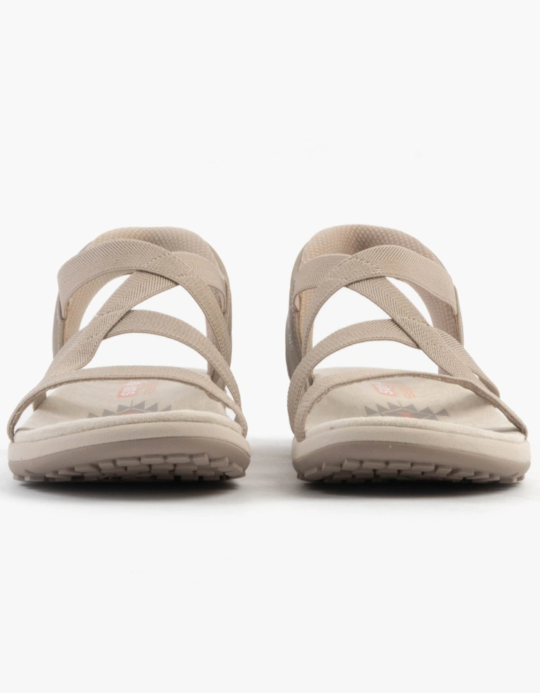 REGGAE SLIM - STRETCH FLEX Womens Sandals Taupe
