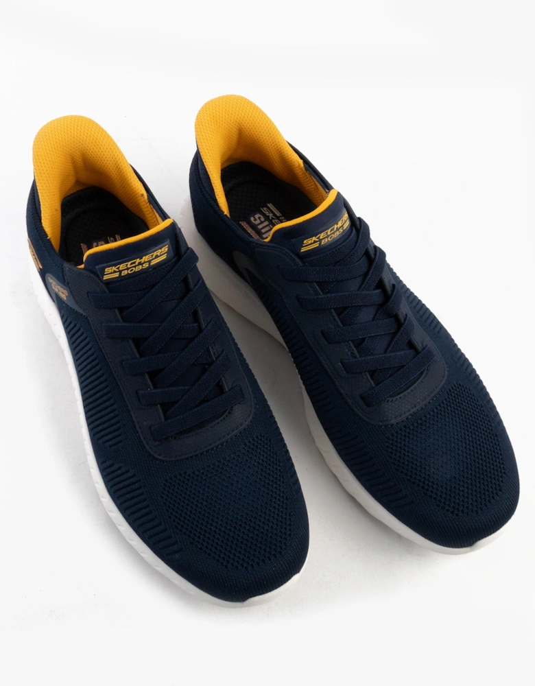 BOB SQUAD CHAOS - SOLID STEP Mens Trainers Navy/Grey/Pink