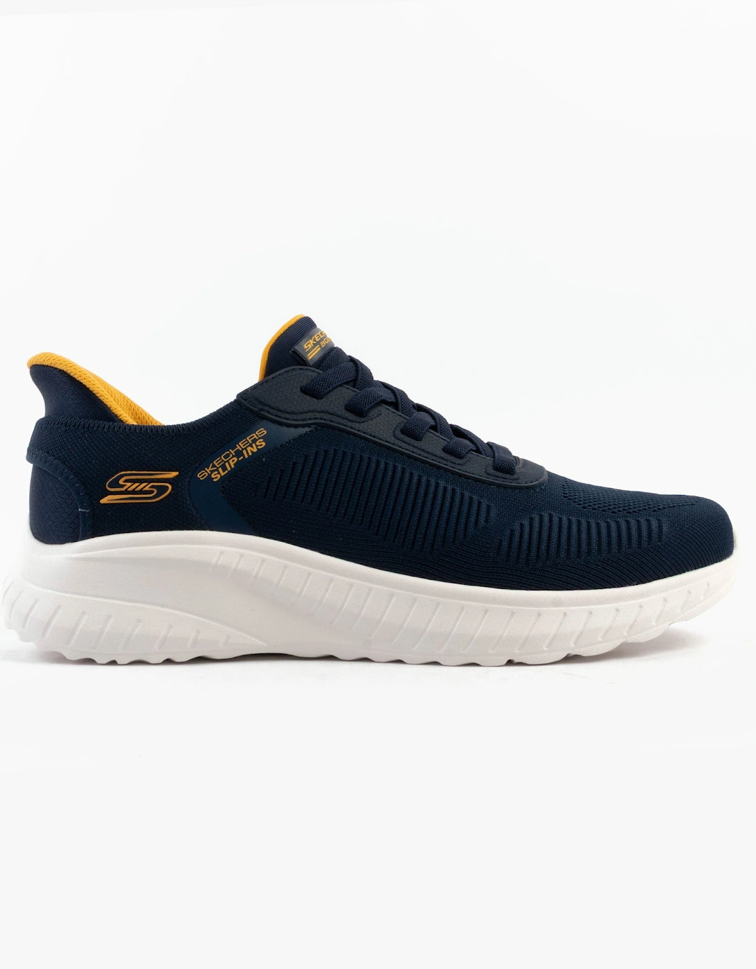 BOB SQUAD CHAOS - SOLID STEP Mens Trainers Navy/Grey/Pink, 7 of 6