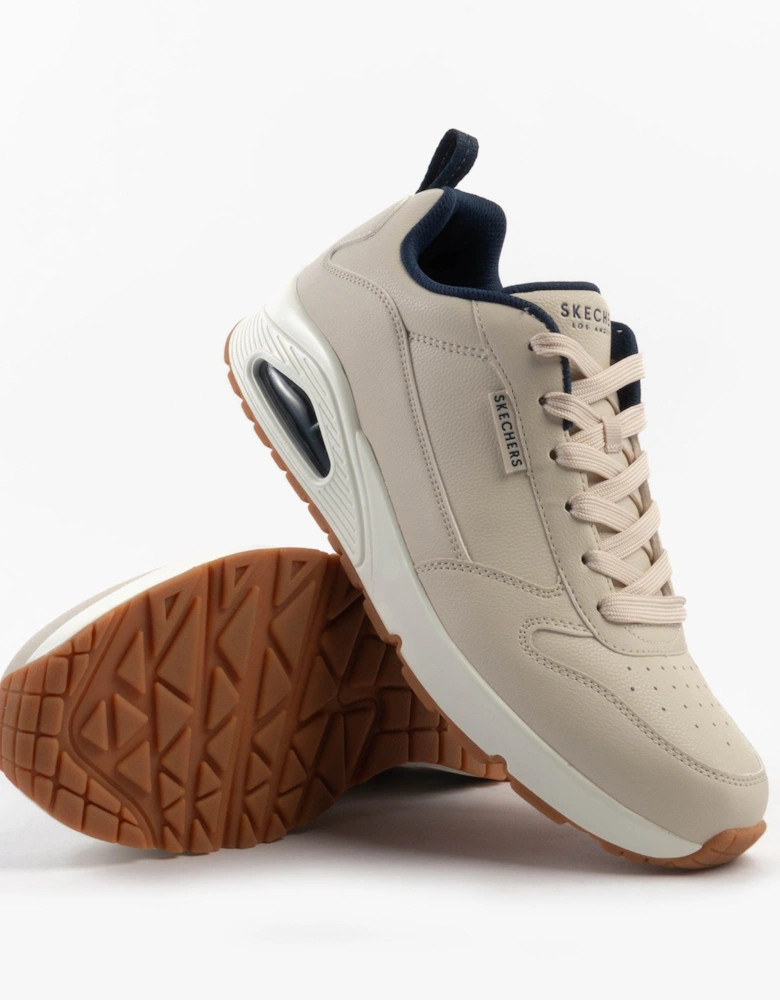 UNO - ALDER Mens Trainers White Blue