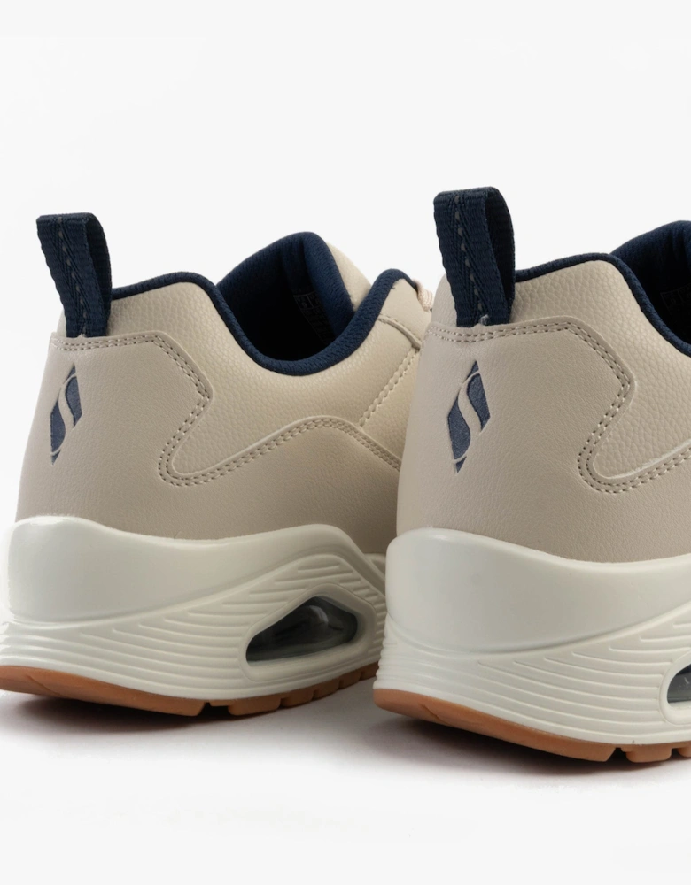 UNO - ALDER Mens Trainers White Blue