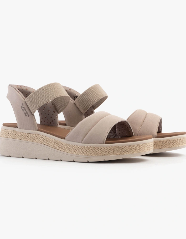 BOBS SUN RAY Womens Sandals Taupe