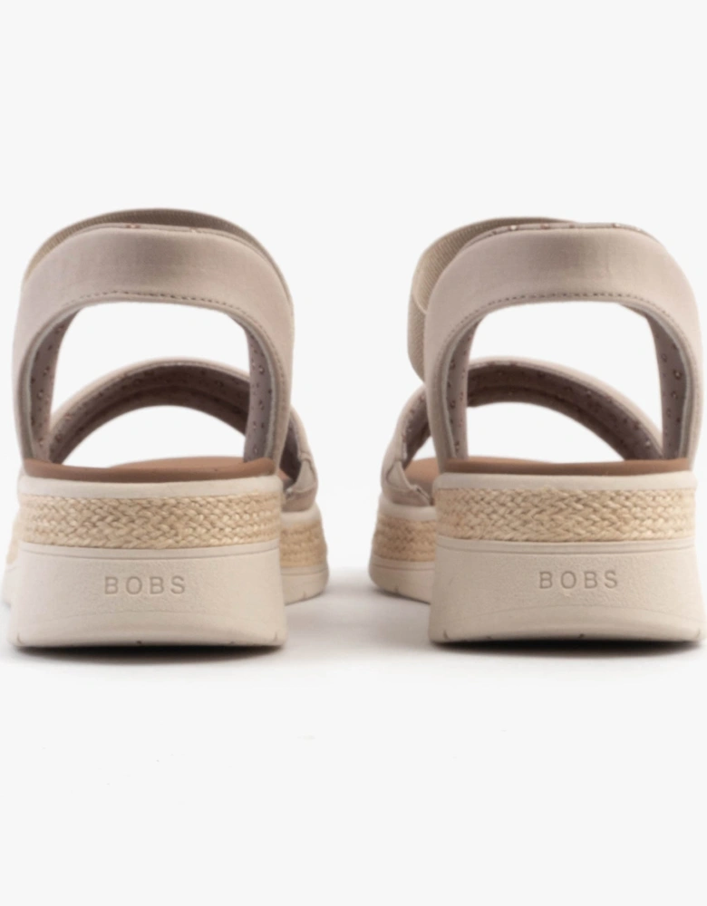 BOBS SUN RAY Womens Sandals Taupe