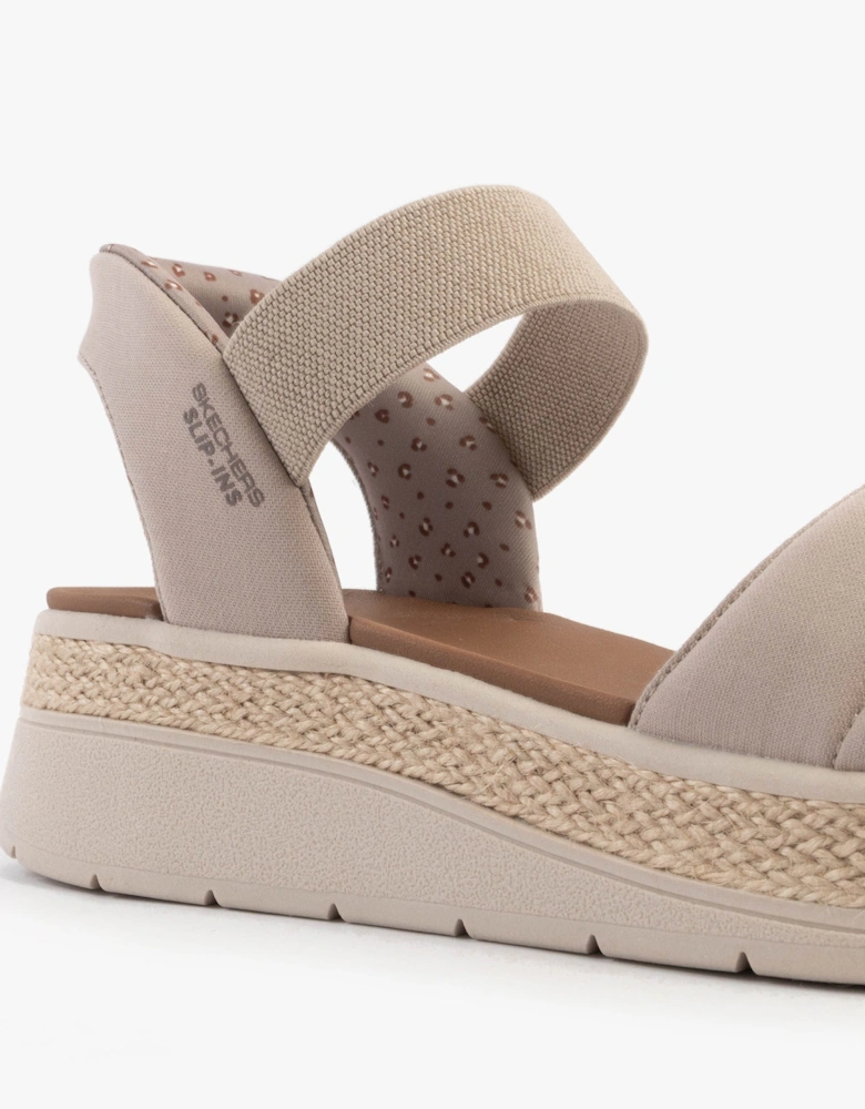 BOBS SUN RAY Womens Sandals Taupe