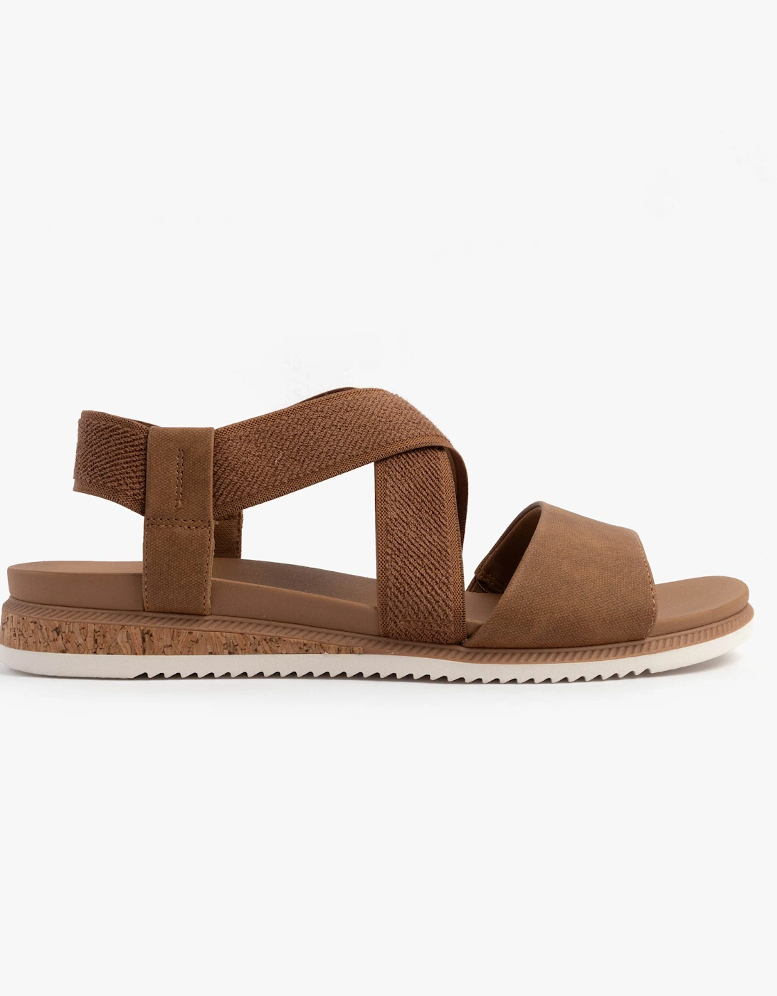 BOBS DESERT KISS LOW Womens Sandals Chestnut, 7 of 6