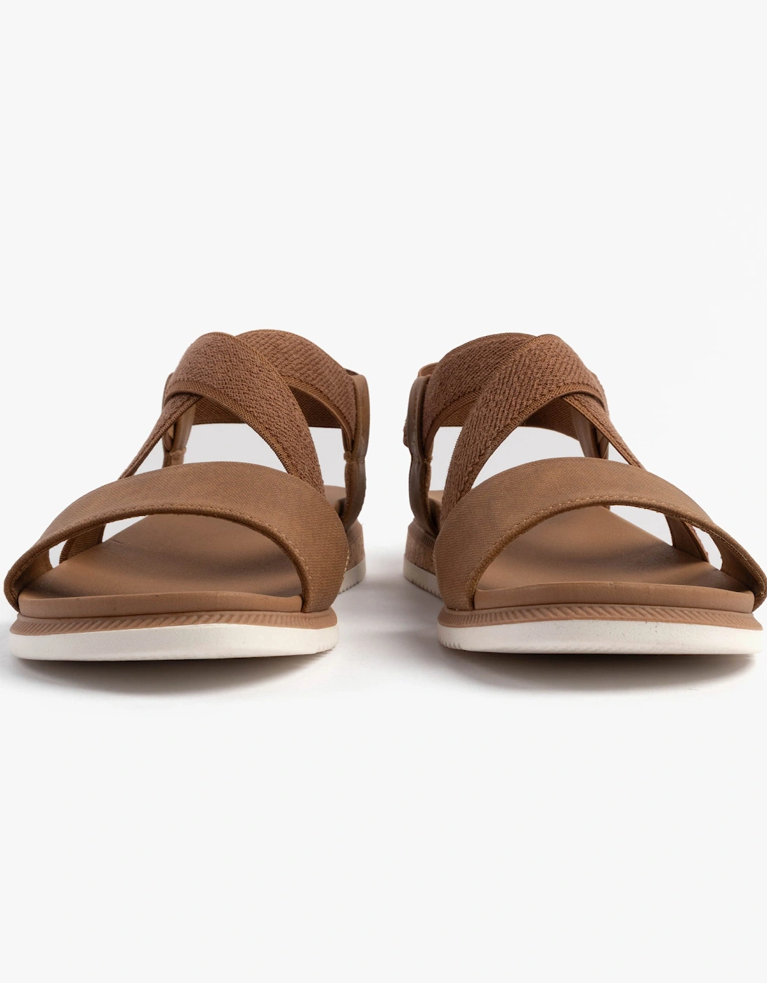 BOBS DESERT KISS LOW Womens Sandals Chestnut