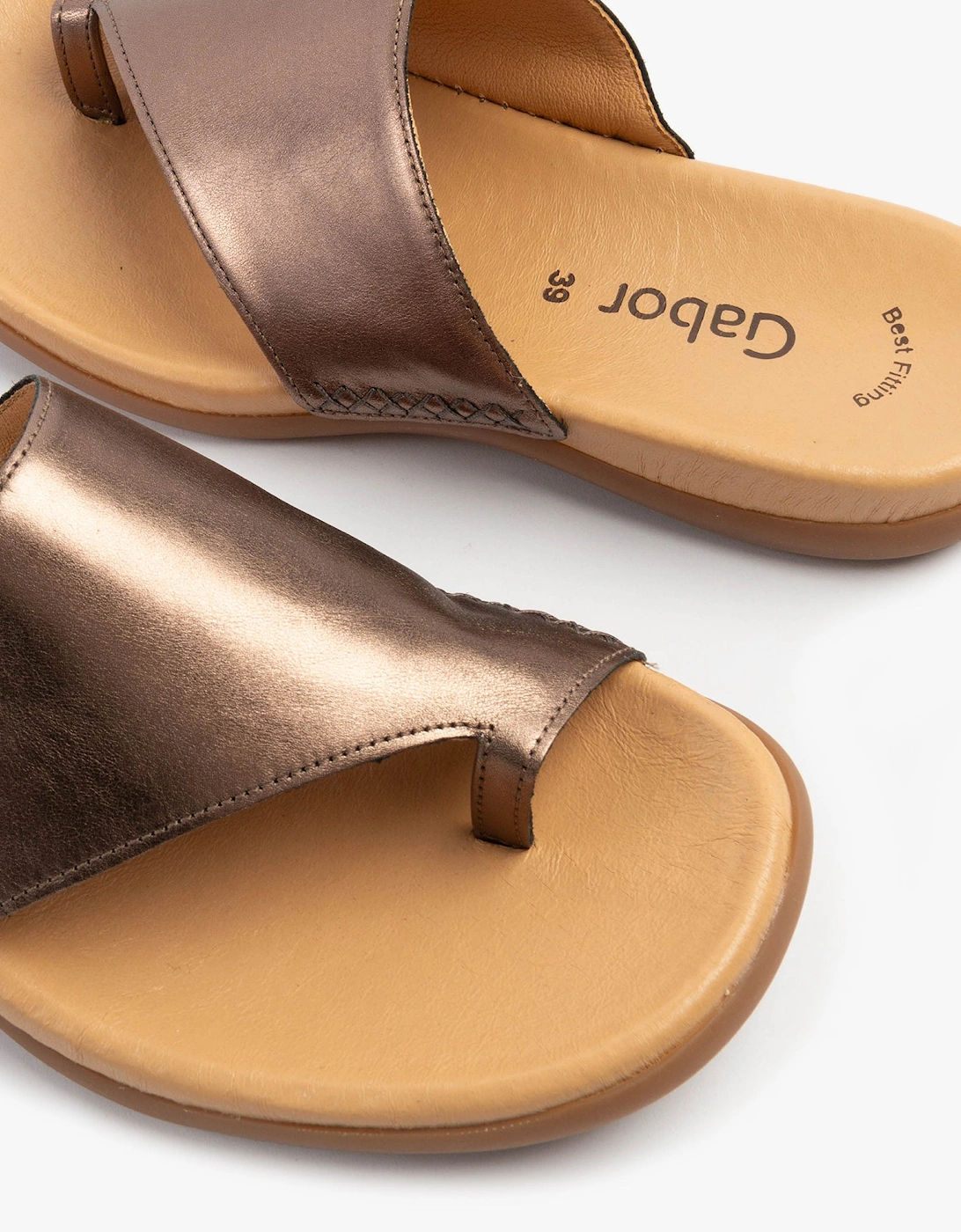 LANZAROTE Womens Sandals Silver Metallic