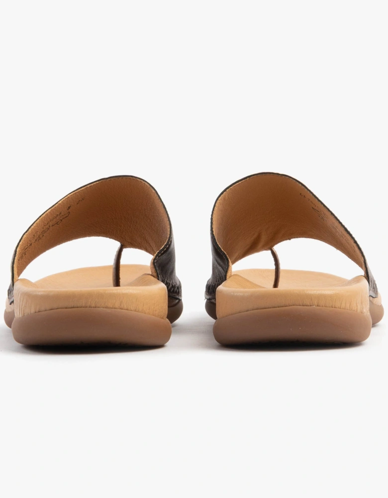 LANZAROTE Womens Sandals Silver Metallic