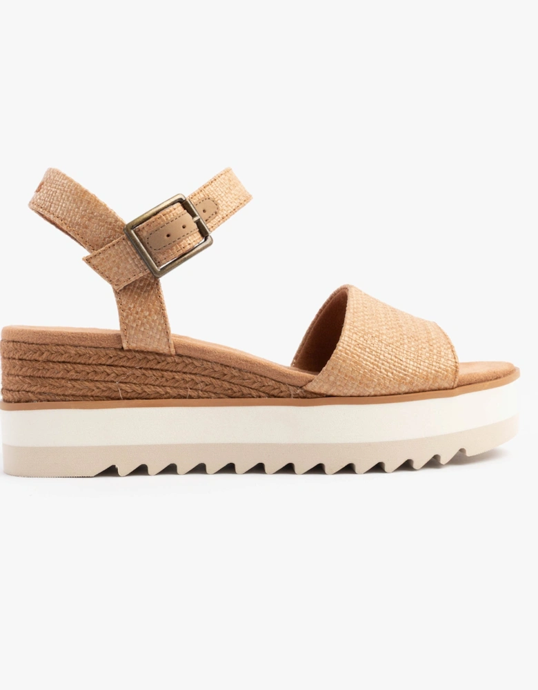 DIANA Womens Sandals Brown