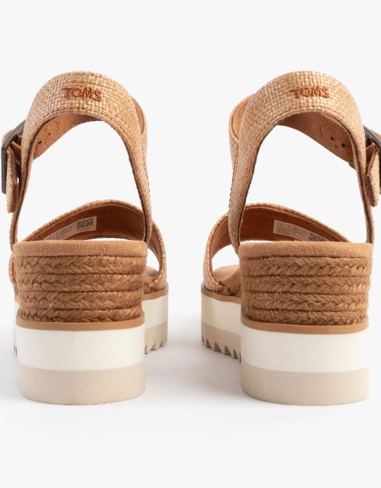 DIANA Womens Sandals Brown