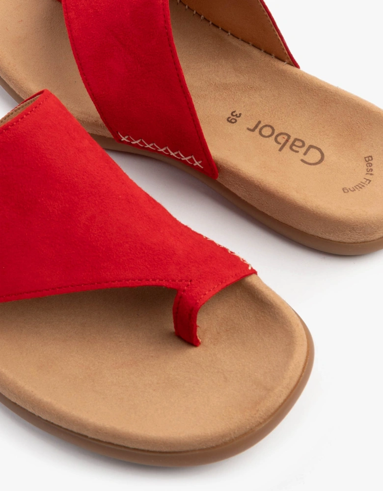 LANZAROTE Womens Sandals Red