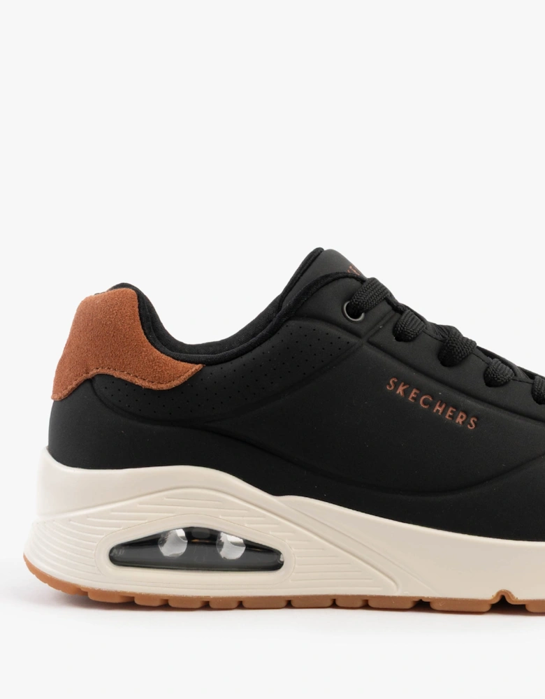 UNO - SUITED ON AIR Mens Trainers Black