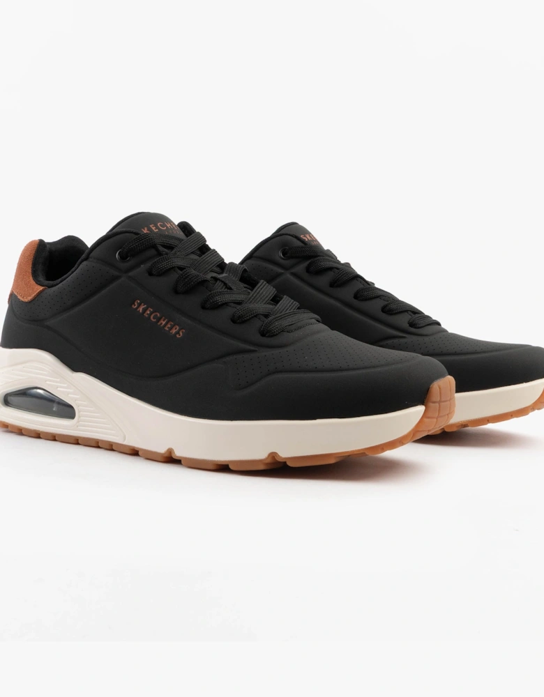UNO - SUITED ON AIR Mens Trainers Black