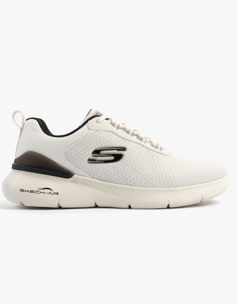 SKECH-AIR DYNAMIGHT 2.0 - DUR Mens Trainers Natural/Black