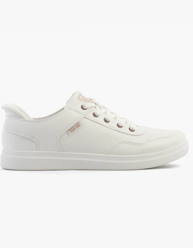 BOBS D'VINE - SO FLATTERED Womens Trainers White