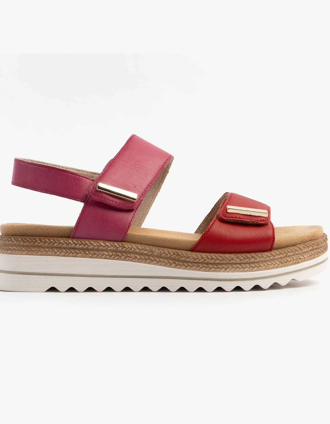 D0Q59-31 Womens Sandals Pink, 8 of 7