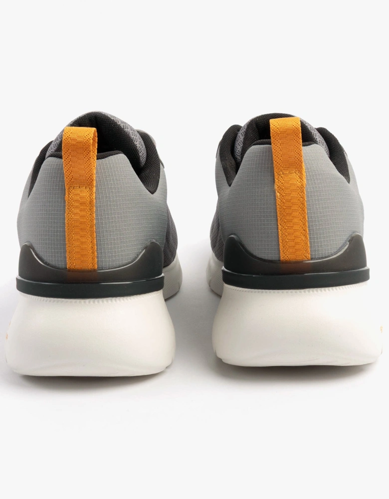 SKECH-AIR DYNAMIGHT 2.0 - DUR Mens Trainers Charcoal/Yellow
