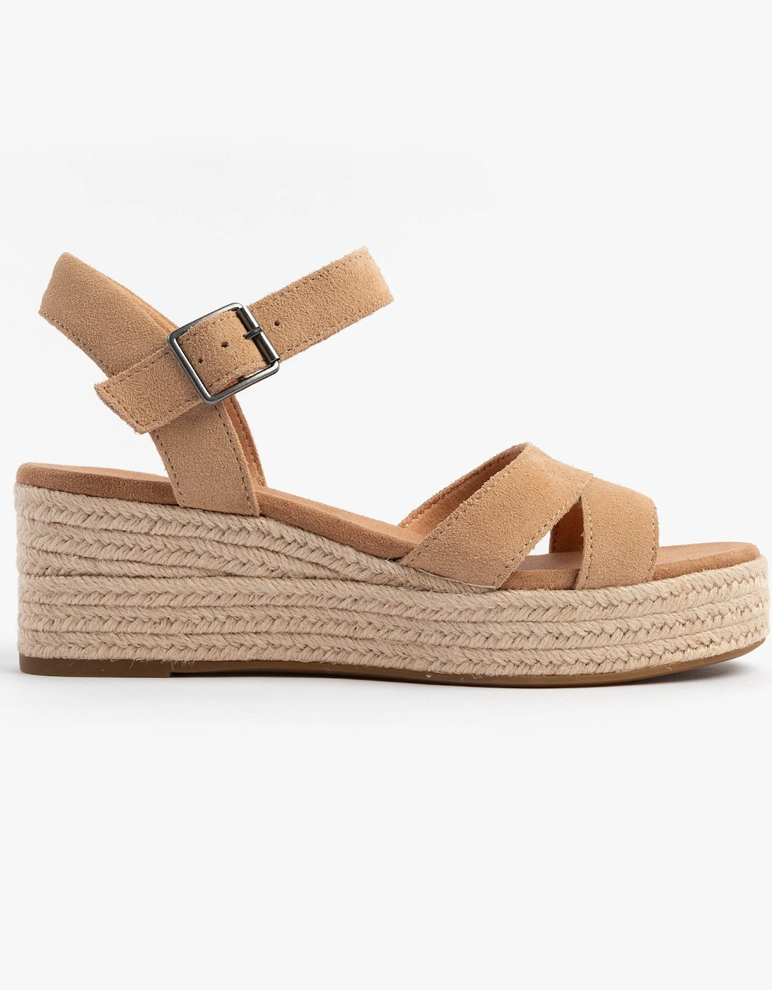 AUDREY Womens Sandals Natural, 7 of 6