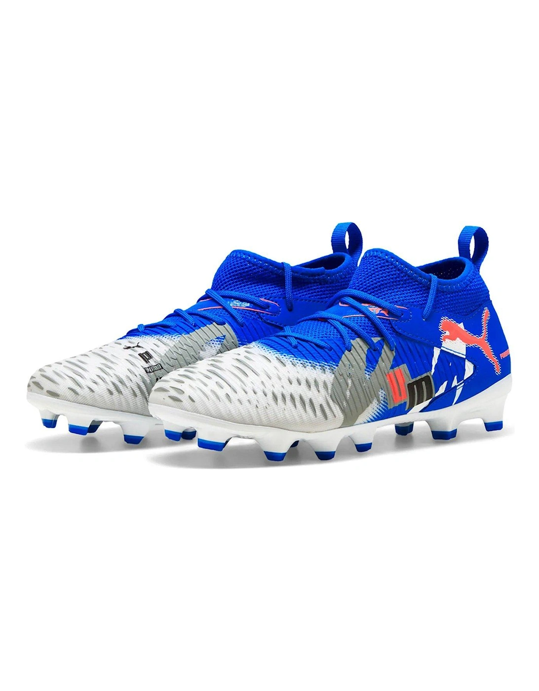 Junior Future 8 Match Creativity Firm Ground Football Boot - White
