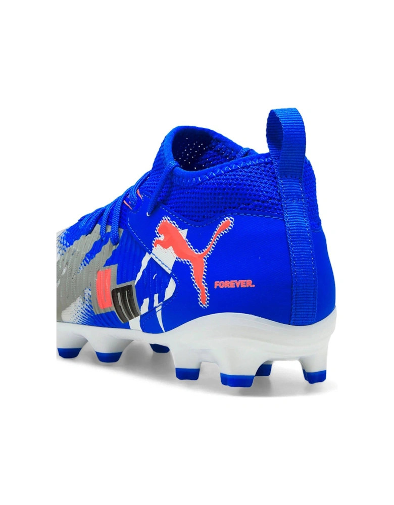 Junior Future 8 Match Creativity Firm Ground Football Boot - White