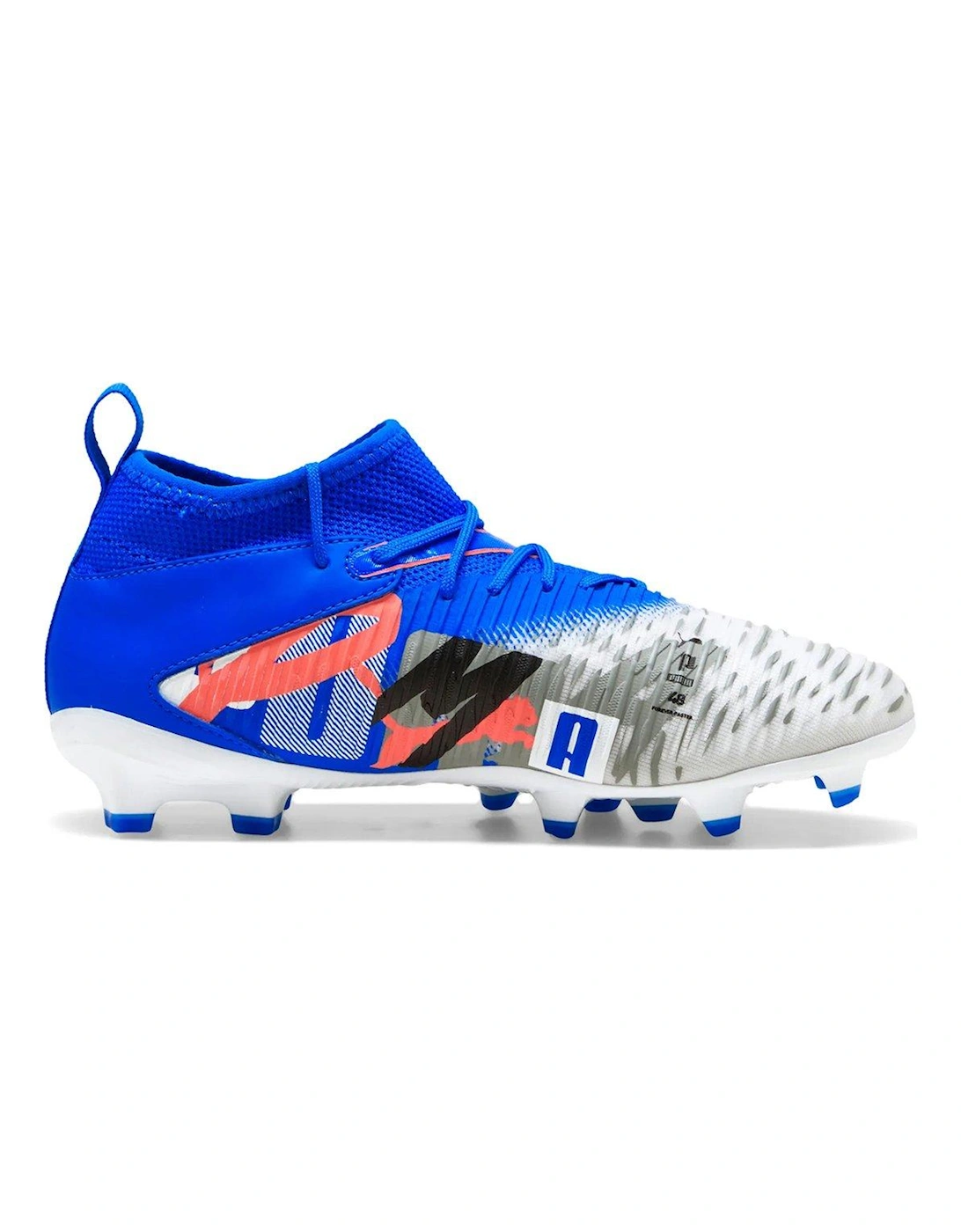 Junior Future 8 Match Creativity Firm Ground Football Boot - White
