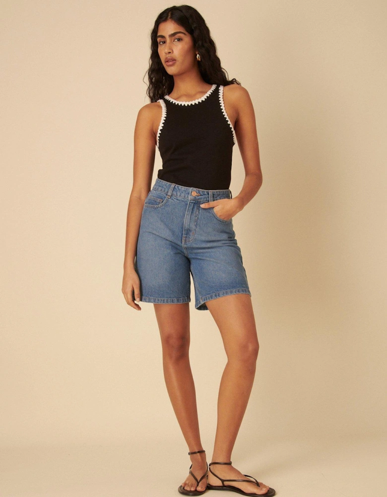 Brixton Denim Short - Blue