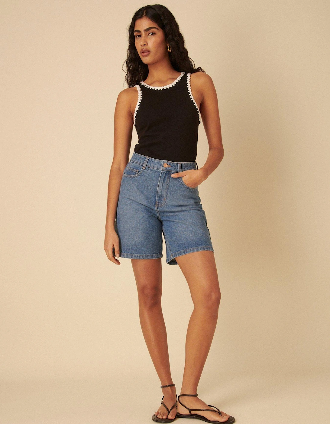 Brixton Denim Short - Blue