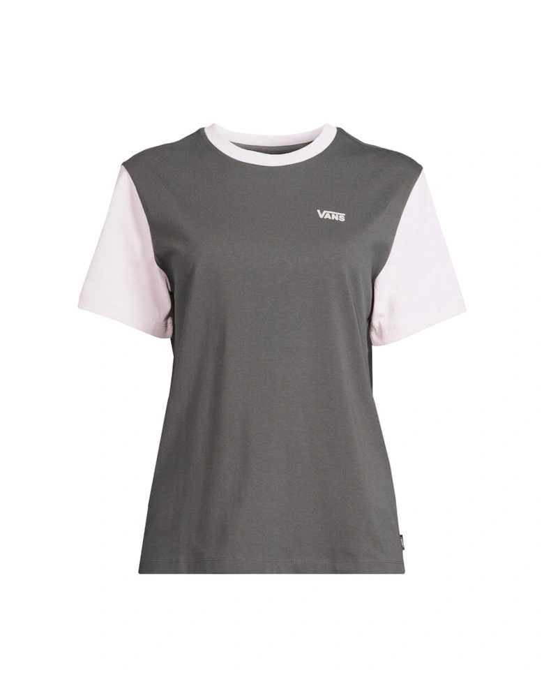 Women's Colorblock Bff Tee - Grey