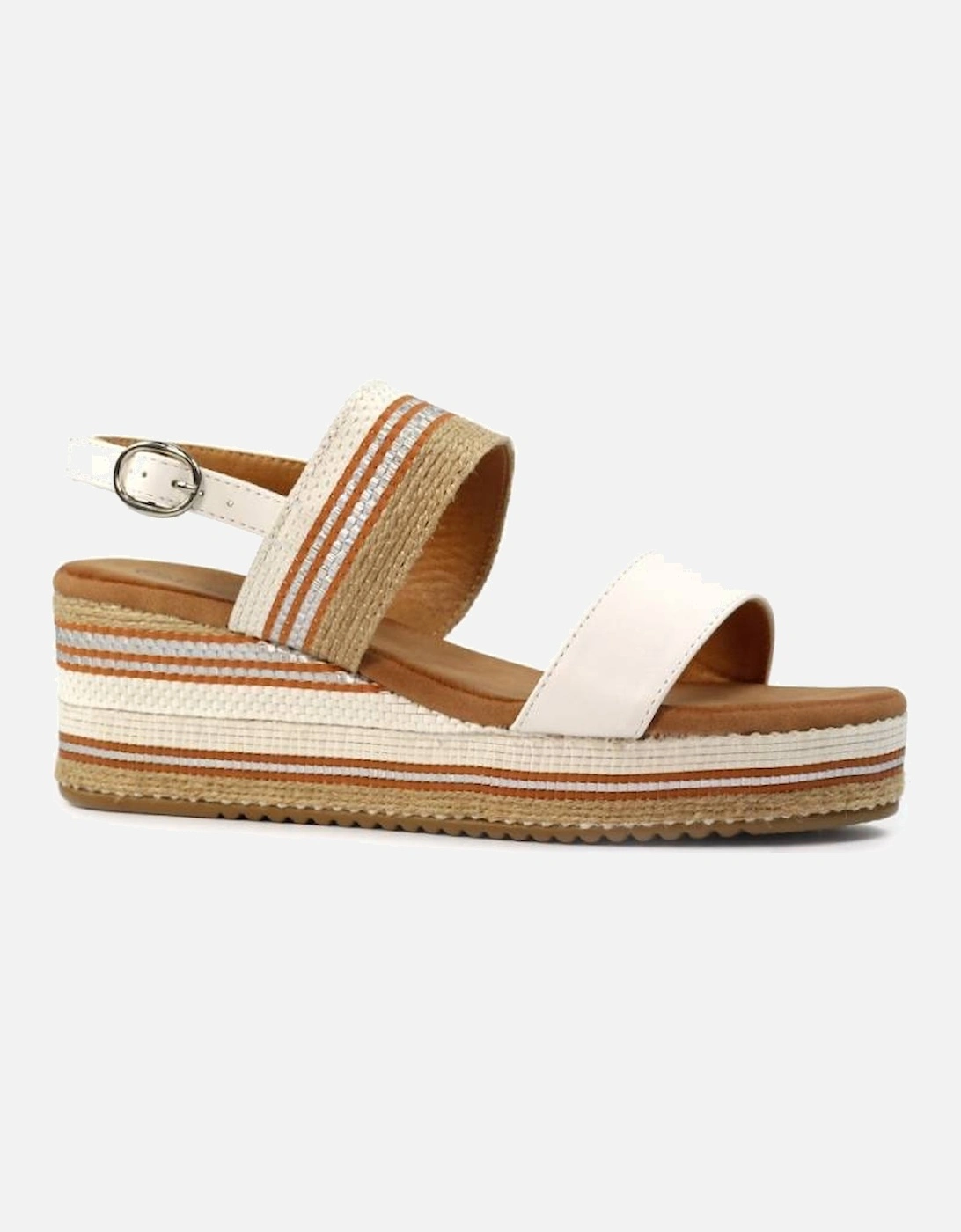 Women's Fay Sandal White, 7 of 6