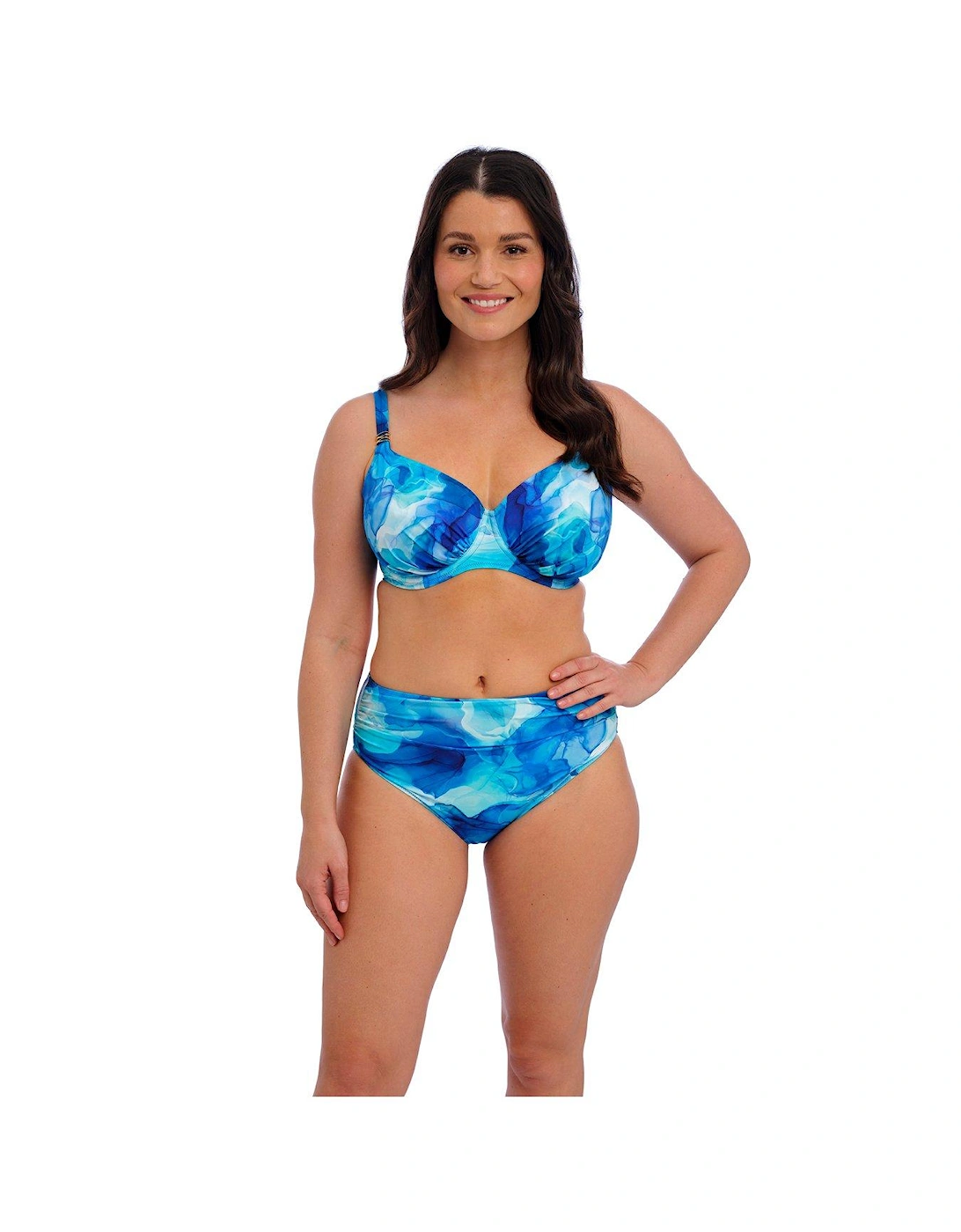 SAUNTON SANDS Full Bikini Brief - Blue