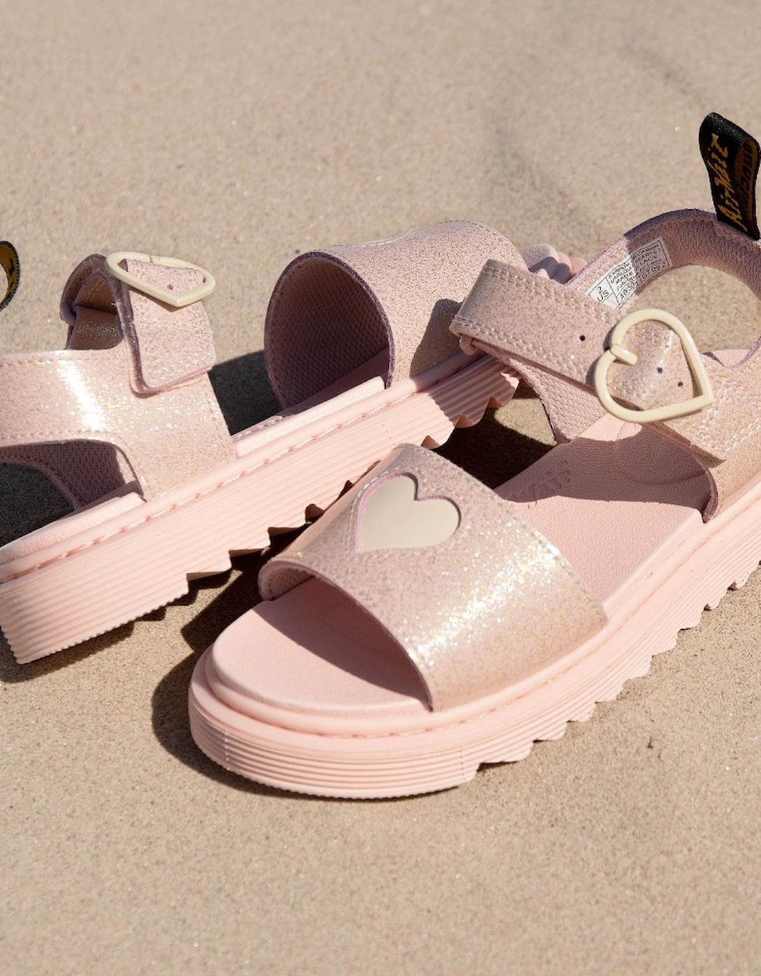 Marlowe Hearts Junior Girls Sandals