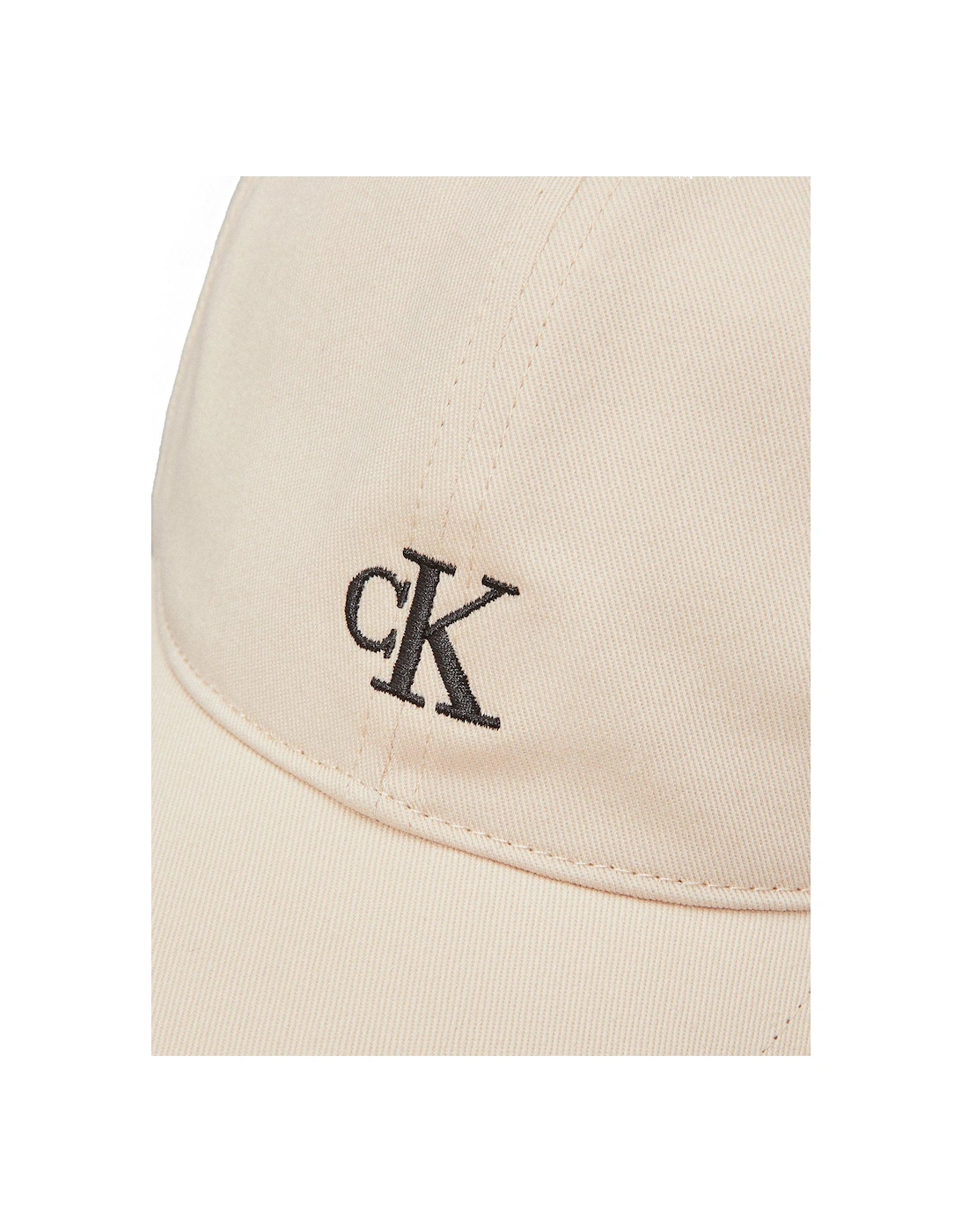 Kids Monogram Baseball Cap - Beige