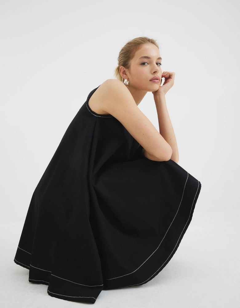 Swing Mini Dress - Black