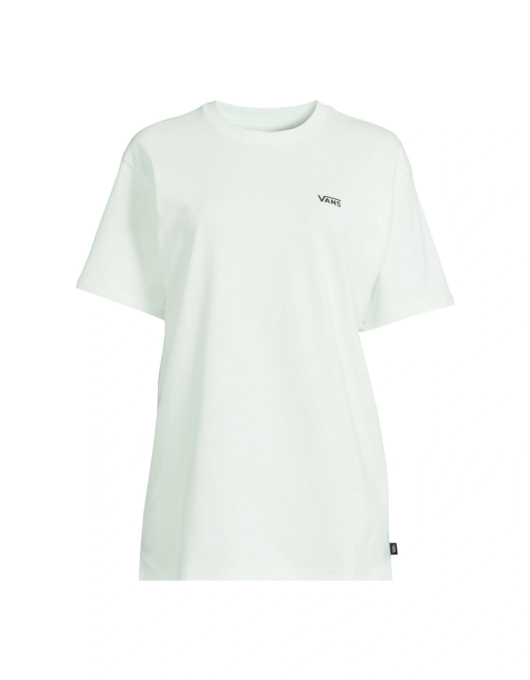 Women's Left Chest Logo Embroided Tee - Blue