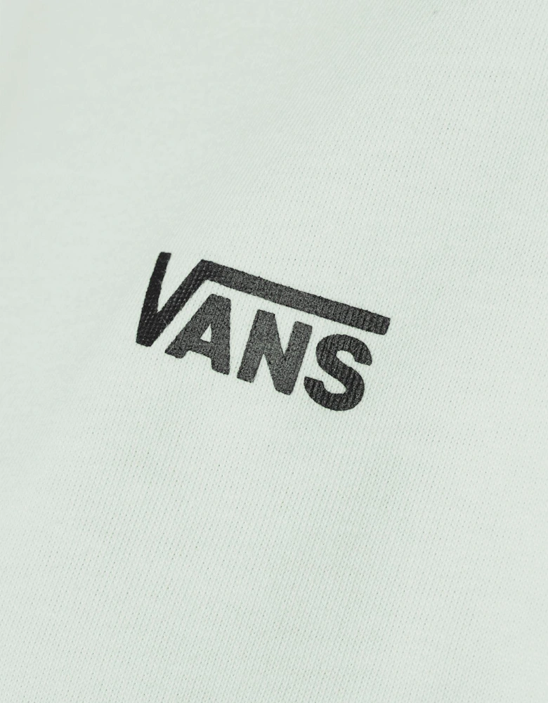 Women's Left Chest Logo Embroided Tee - Blue