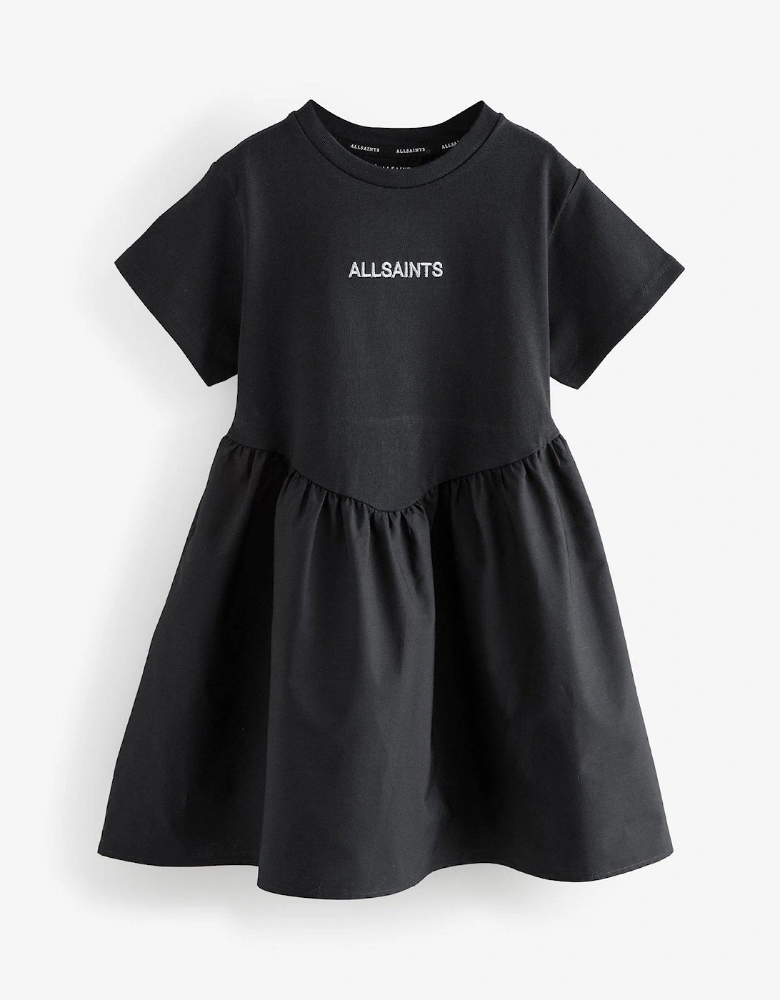 Girls Logo Dress - Black