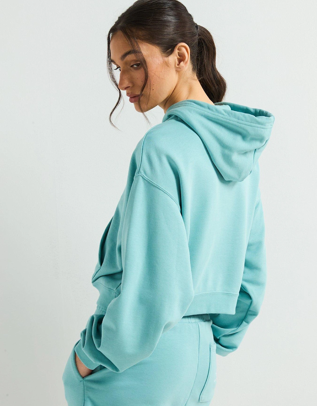 Womens Star Chevron Hoodie - Vernal Pool