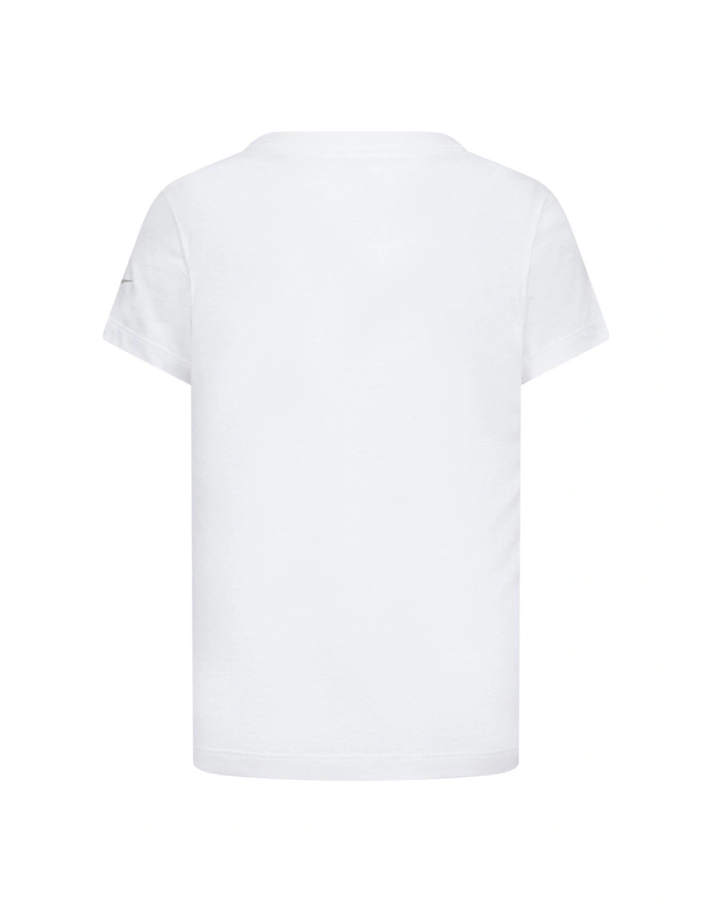 Kids Girls Essentials S/s T-shirt - White